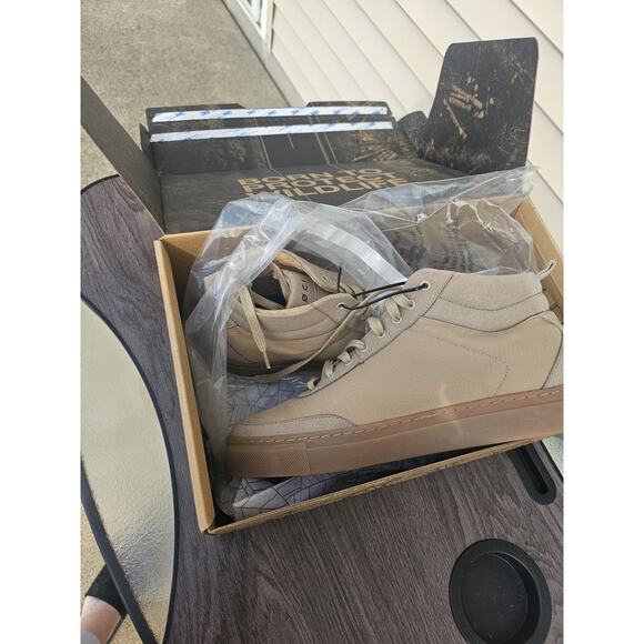LØCI Ten Sand High-Top Sneakers Niemann Marcus Quiet Luxury Streetwear Style main image 4